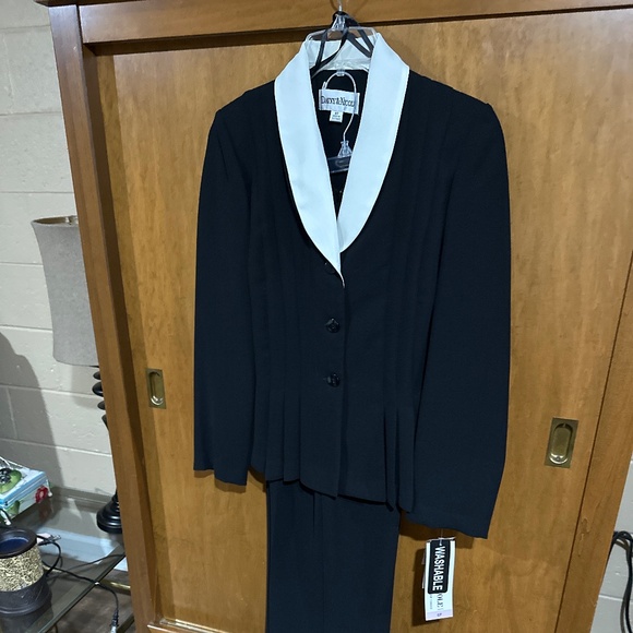 Danny & Nicole Other - Danny & Nicole Black and White Two-Piece Suit